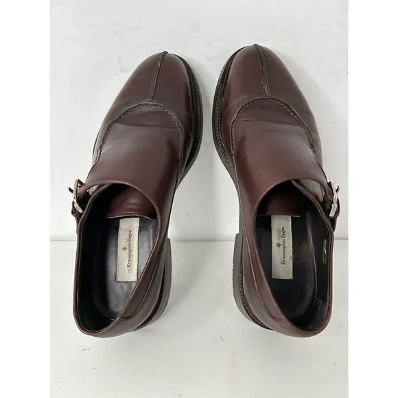 ErmenegildoZenga Monk Strap Brown Men display picture 2